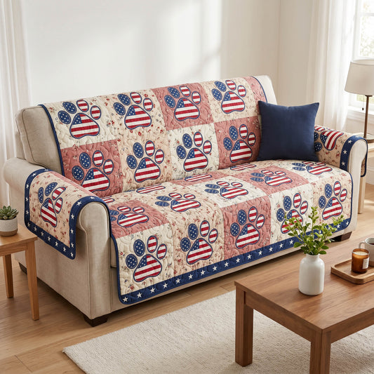 Honor Paws Quilted Sofa Cover NCU0TD2796