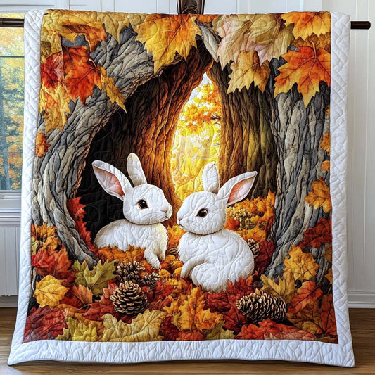 Hop into Autumn Quilted Blanket NCU0NT9341