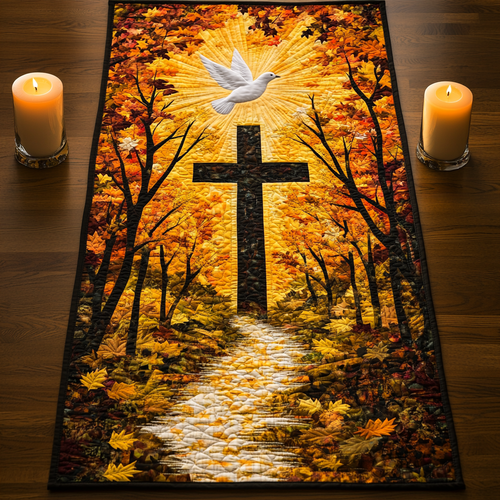 Hope Branch Quilted Table Runner NCU0VH5781