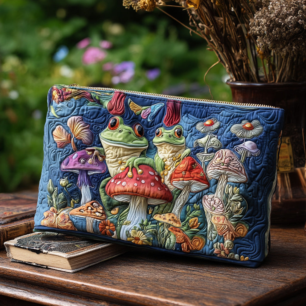 Hoppy Trails Quilted Zipper Pouch NCU0PT8614