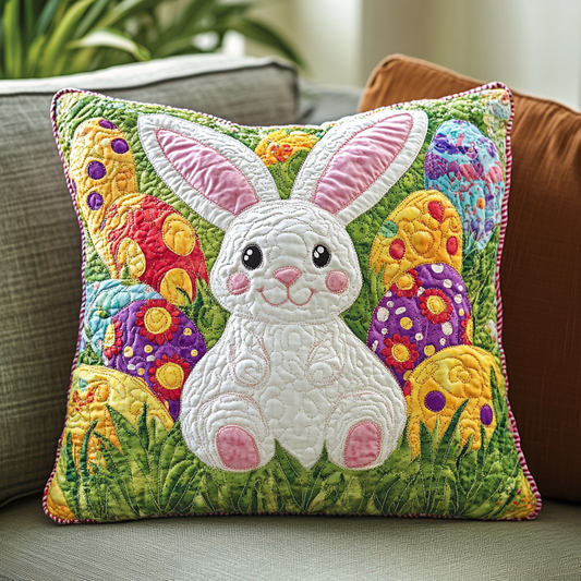 Hoppy Decor Quilted Pillow Case NCU0VH3497