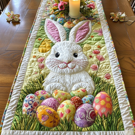 Hoppy Dreams Quilted Table Runner NCU0VH3512