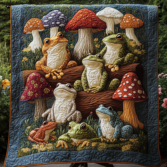 Hoppy Haven Quilted Blanket NCU0DK3918