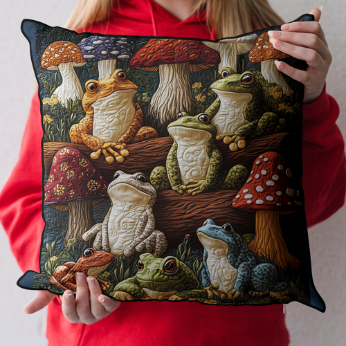 Hoppy Haven Quilted Pillow Case NCU0DK4184