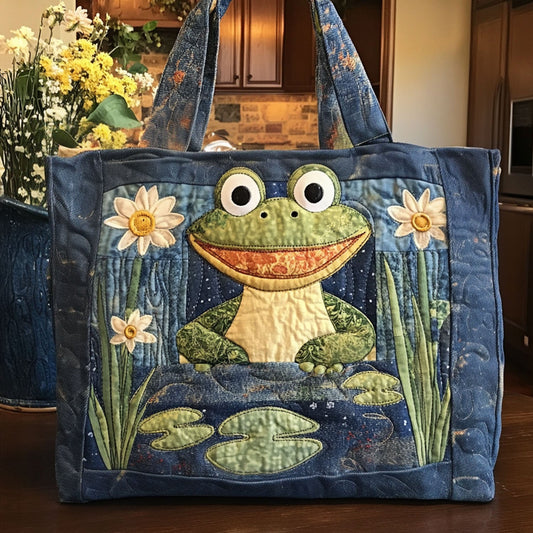 Hoppy Hour Quilted Tote Bag NCU0PT8405