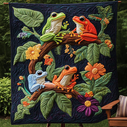 Hopscotch Hideaway Quilted Blanket NCU0PT4665