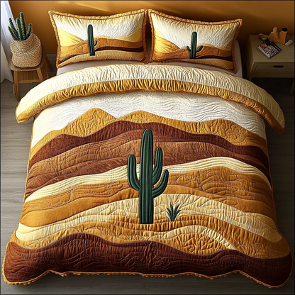 Horizon View 3-Piece Quilted Bedding Set NCU0DK6133