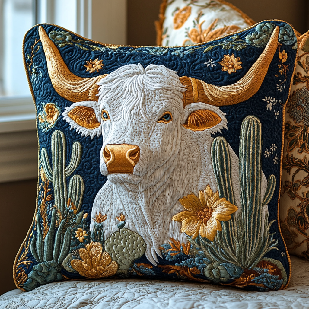 Horned Majesty Quilted Pillow Case NCU0DV5179