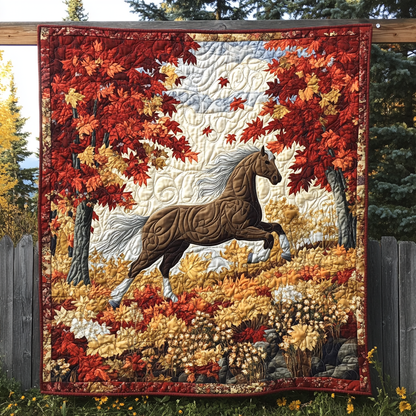 Horse Quilted Blanket NCU0VT199
