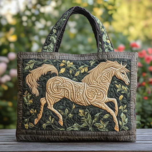 Horse Dream Quilted Tote Bag NCU0DK8725