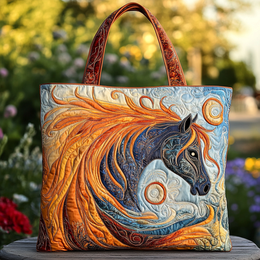 Horse Dream Quilted Tote Bag NCU0DK9239