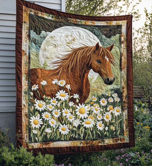 Horse Haven Quilted Blanket NCU0PT651