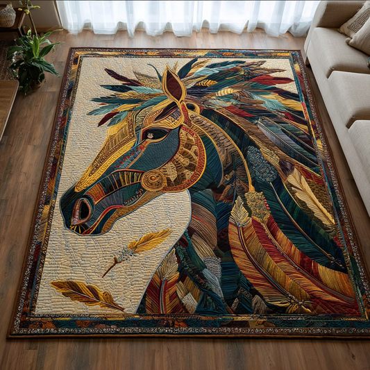 Horse Journey Area Rug NCU0DK10274