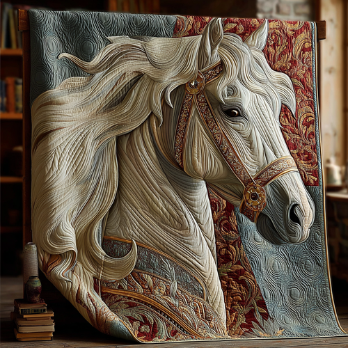 Horse Journey Quilted Blanket NCU0DK8396