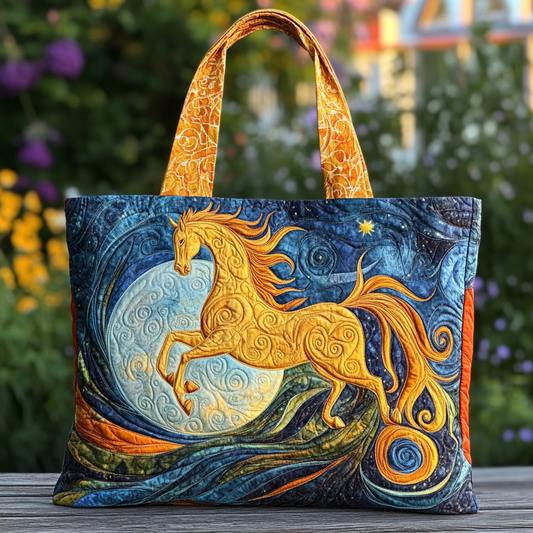 Horse Magic Quilted Tote Bag NCU0DK9238
