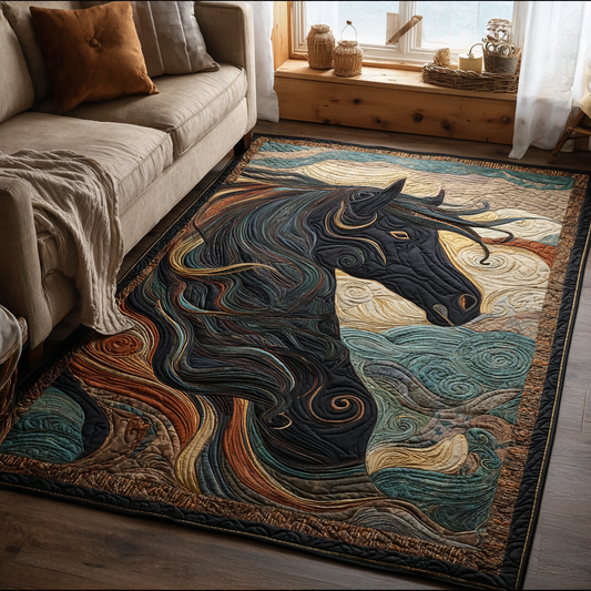Horse Soul Area Rug NCU0DK10272