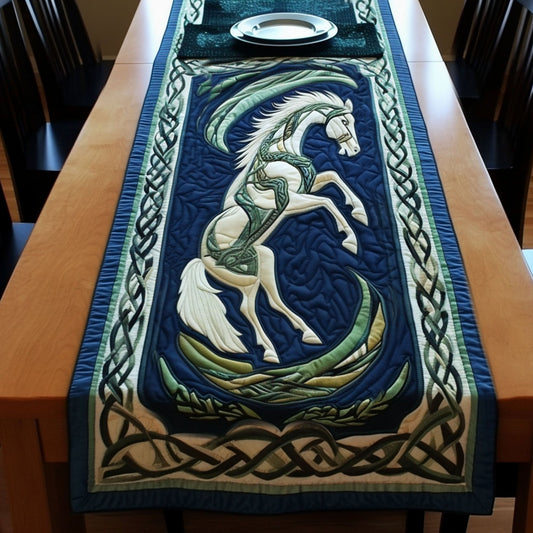 Horse of Valhalla Quilted Table Runner NCU0PT6814