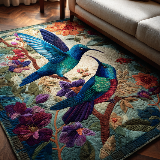 Hummingbird Bloom Area Rug NCU0DK10207