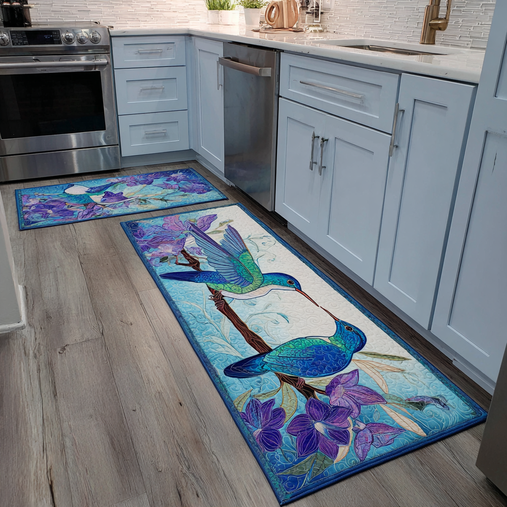 Hummingbird Harmony Kitchen Area Rug NCU0DK11059 – Vantique