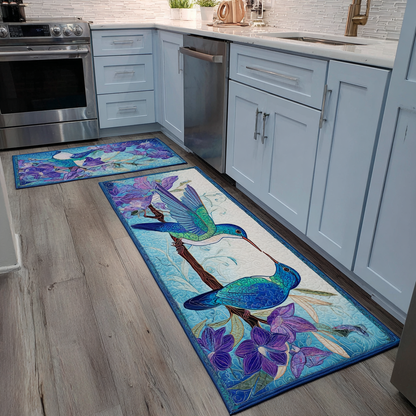 Hummingbird Harmony Kitchen Area Rug NCU0DK11059