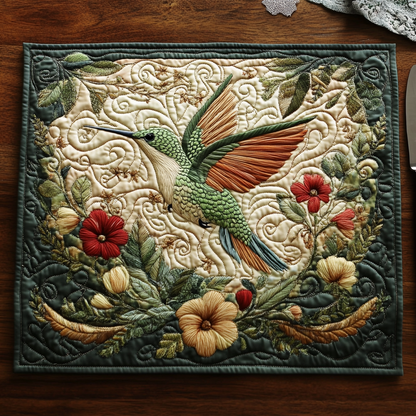 Hummingbird Haven Quilted Place Mat NCU0DV5672