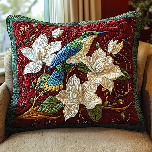 Hummingbird Keepsake Quilted Pillow Case NCU0DV6405