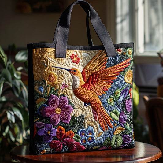Hummingbird Keepsake Quilted Tote Bag NCU0DV6820