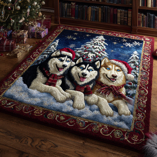Husky Crimson Chill Area Rug NCU0HH1383