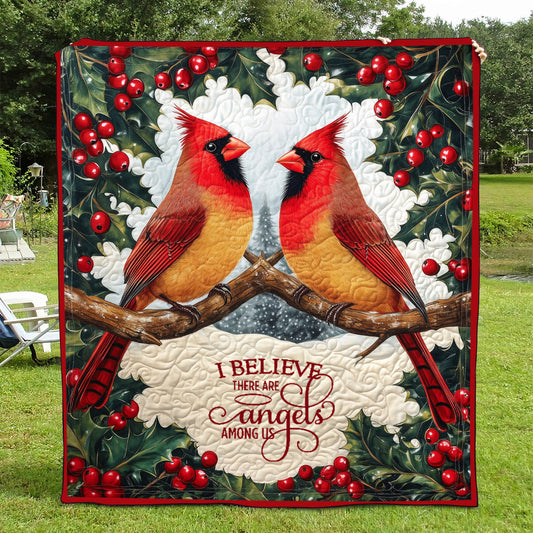I Believe There Are Angels Among Us Art Quilt Hanging NCU0TL1048