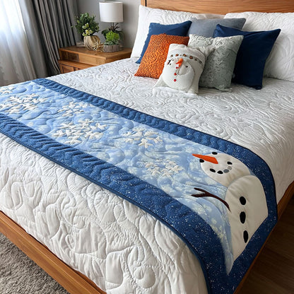 Icy Bliss Quilted Bed Runner NCU0TV284