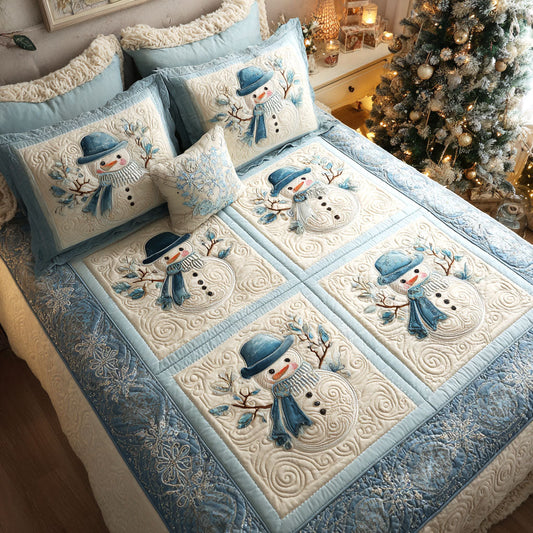 Icy Delight 3-Piece Quilted Bedding Set NCU0TV1064