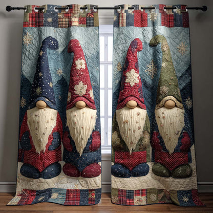 Icy Landscape Quilted Curtains NCU0NT11149