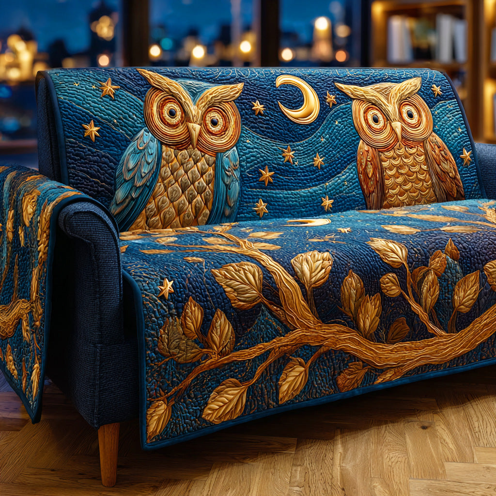Icy Stare Quilted Sofa Cover NCU0TD1144
