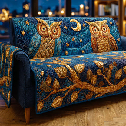 Icy Stare Quilted Sofa Cover NCU0TD1144