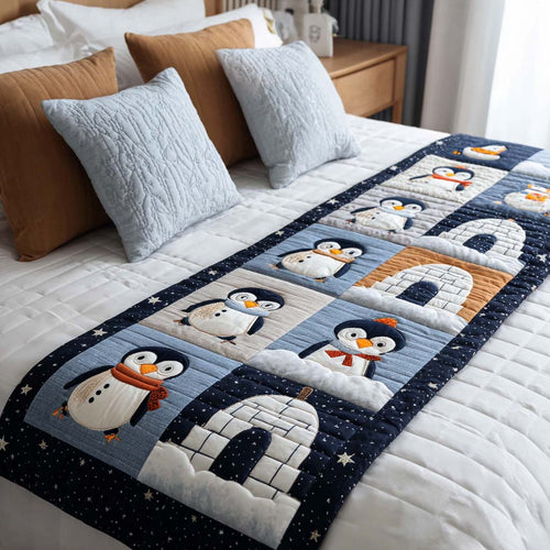 Igloo Friends Quilted Bed Runner NCU0NT10037