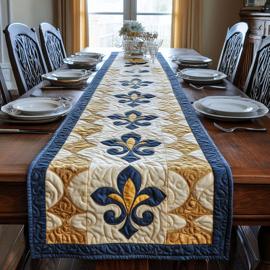 Imperial Fleur Quilted Table Runner NCU0PT3645