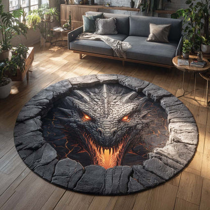 Imperial Guard Dragon Round Carpet NCU0HH1916