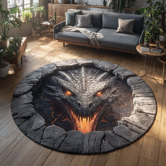 Imperial Guard Dragon Round Carpet NCU0HH1916
