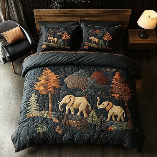 Imperial Walk 3-Piece Quilted Bedding Set NCU0PT8903
