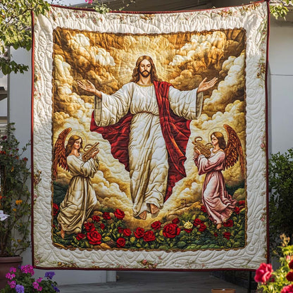 In His Light Quilted Blanket NCU0NT7771