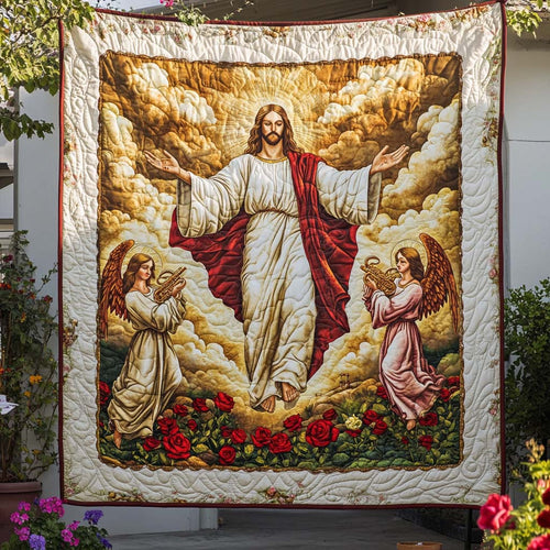 In His Light Quilted Blanket NCU0NT7771