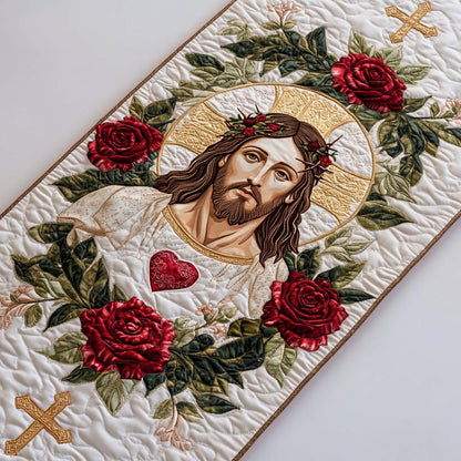 In His Light Quilted Table Runner NCU0NT7779