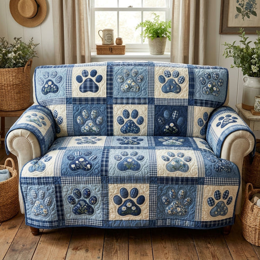 Indigo Nest Quilted Sofa Cover NCU0TV1940