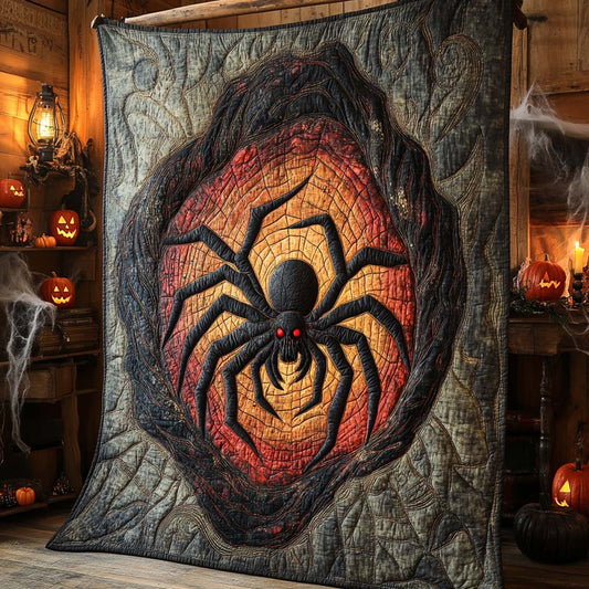 Inferno Spider Quilted Blanket NCU0XD719
