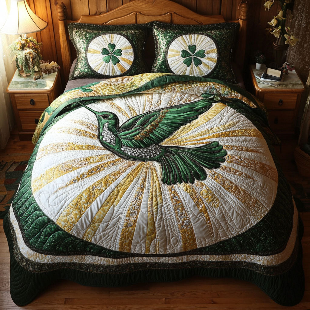Infinite Grace 3-Piece Quilted Bedding Set NCU0PT3611