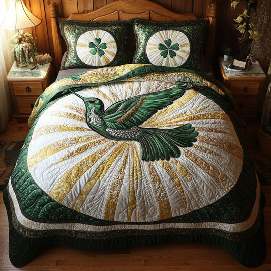 Infinite Grace 3-Piece Quilted Bedding Set NCU0PT3611