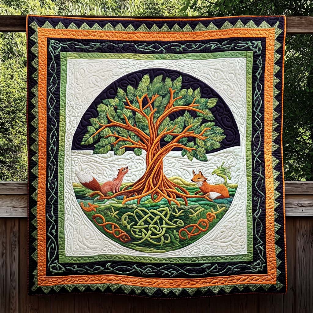 Infinite Roots Quilted Blanket NCU0NT596