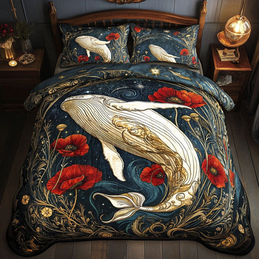 Infinity Glow 3-Piece Quilted Bedding Set NCU0PT3763