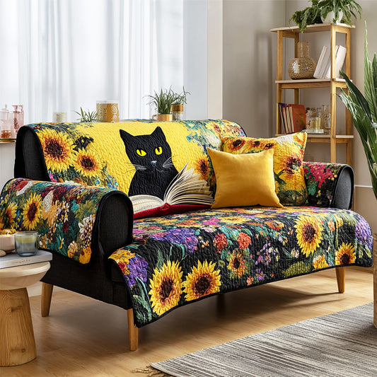 Ink Paw Reader Quilted Sofa Cover NCU0TD1563