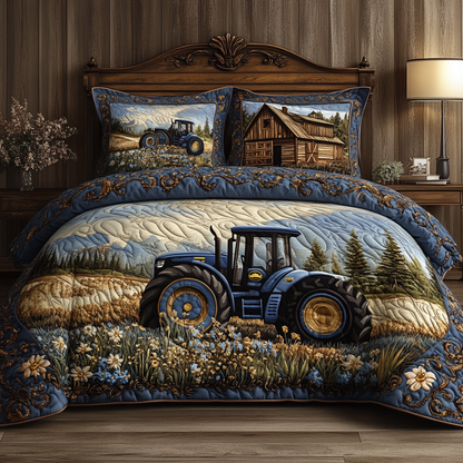 Into the Fields 3-Piece Quilted Bedding Set NCU0DV4628